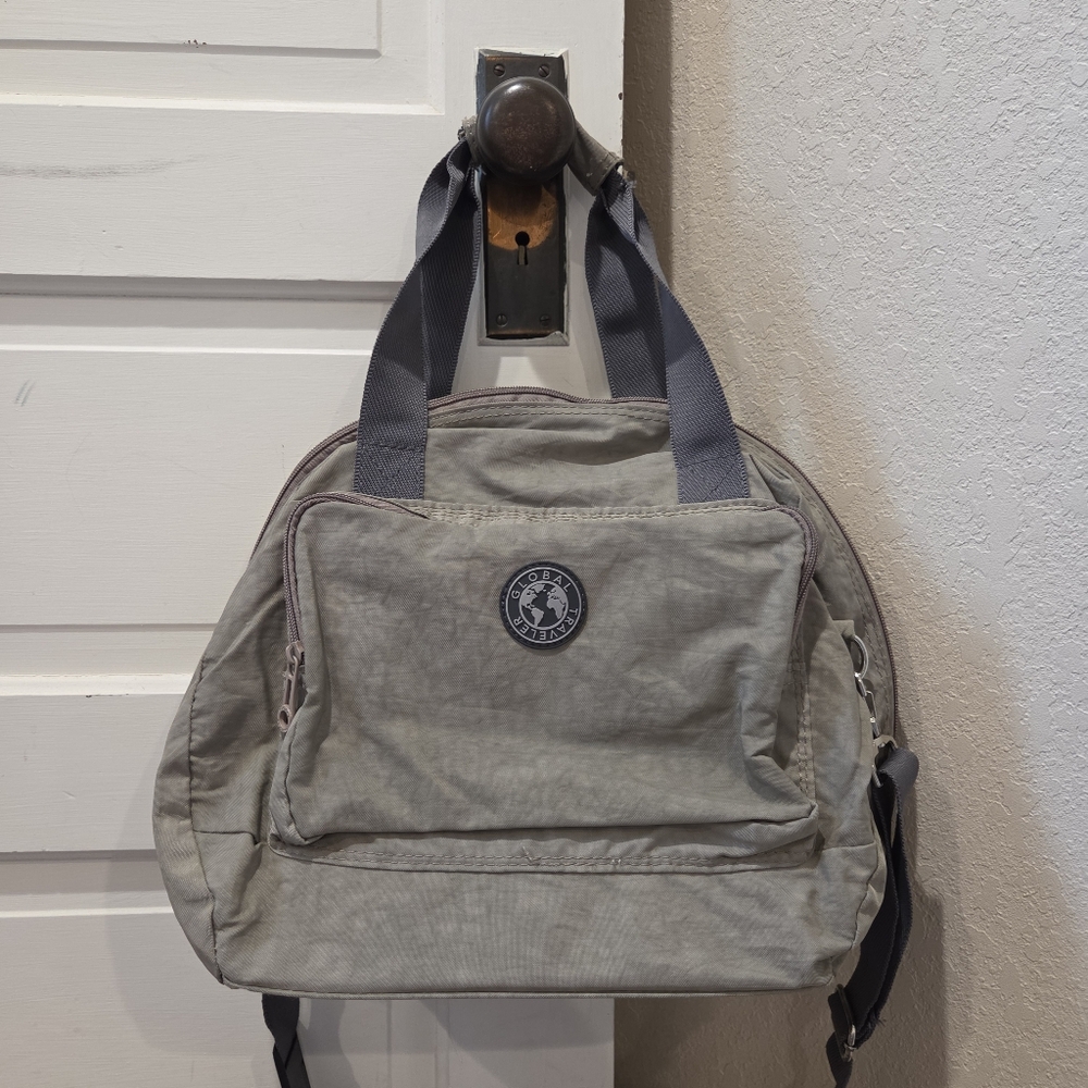 Global Traveler Unisex Gray Travel Bag